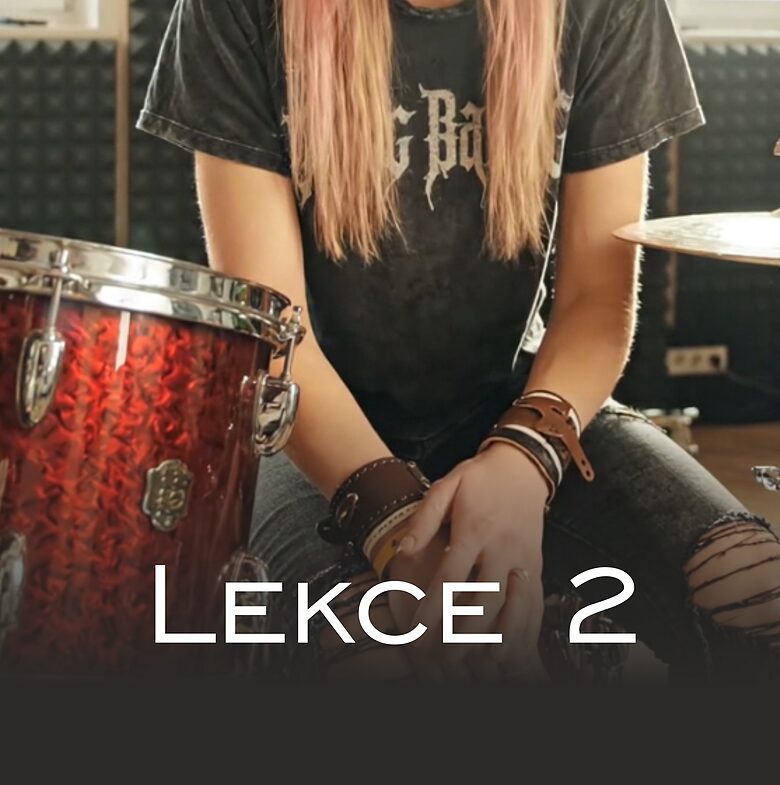 Audiovizuální online bubenické lekce | lekce 2