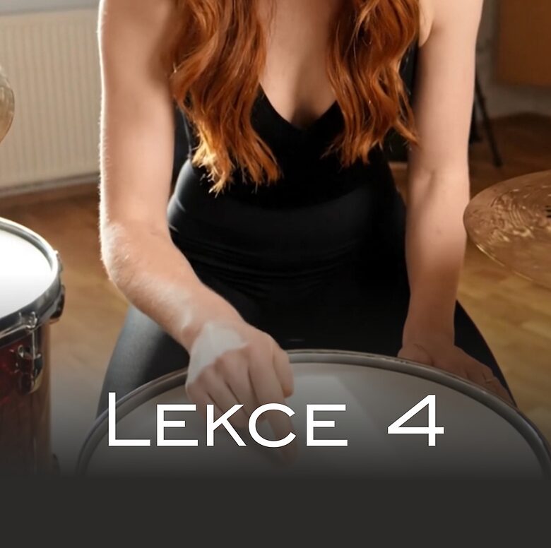 Audiovizuální online bubenické lekce | lekce 4