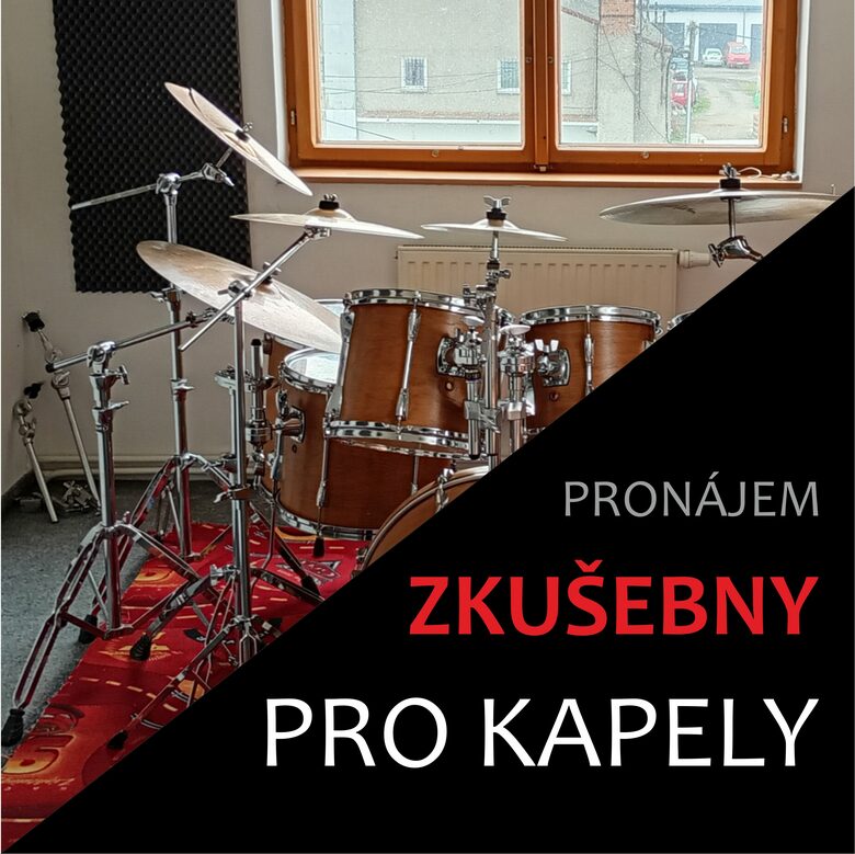 Pronájem zkušebny pro kapely v Olomouci