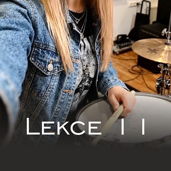 Audiovizuální online bubenické lekce | lekce 11