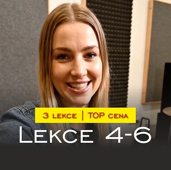 Audiovizuální online bubenické lekce | lekce 4-6