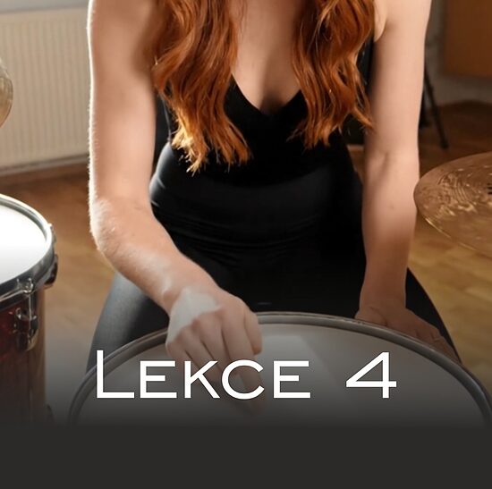 Audiovizuální online bubenické lekce | lekce 4