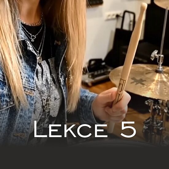 Audiovizuální online bubenické lekce | lekce 5