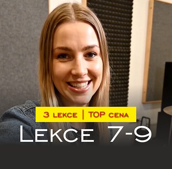 Audiovizuální online bubenické lekce | lekce 7-9
