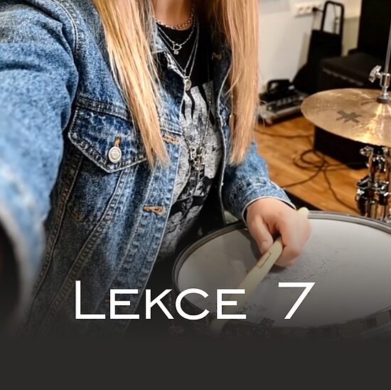 Audiovizuální online bubenické lekce | lekce 7