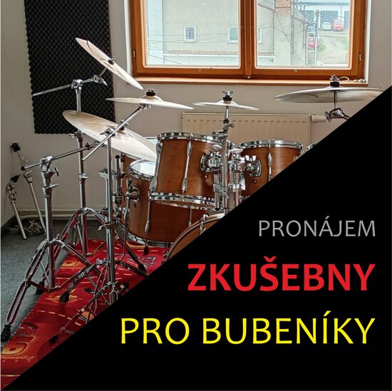 Pronájem zkušebny pro bubeníky v Olomouci
